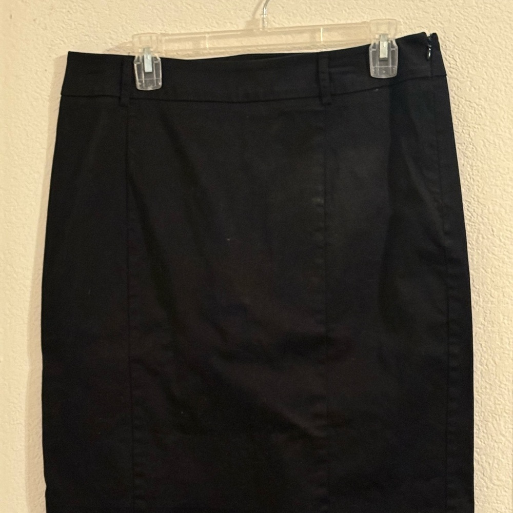 Apt. 9 Black Pencil Skirt Knee-Length Workwear